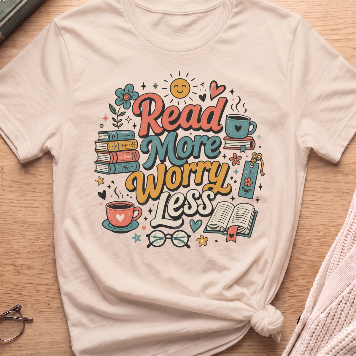 Read More Worry Less T-Shirt