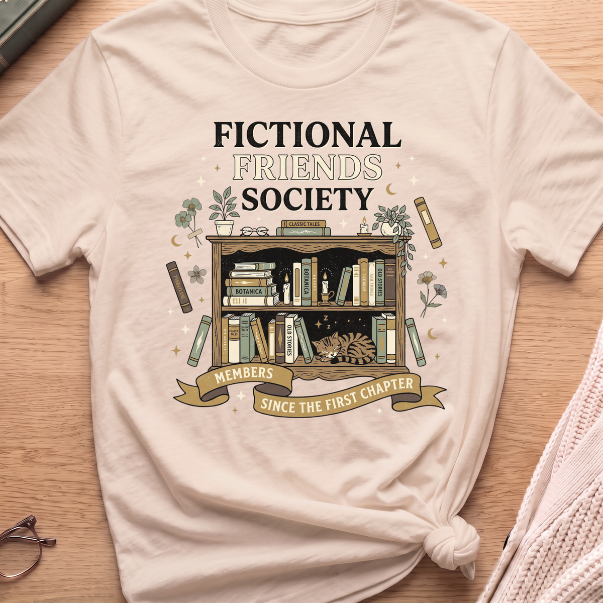 Fictional Friends Society T-Shirt