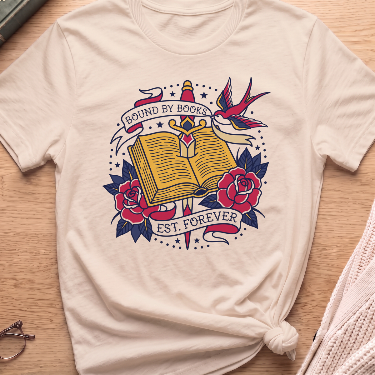 Bound by Books T-Shirt