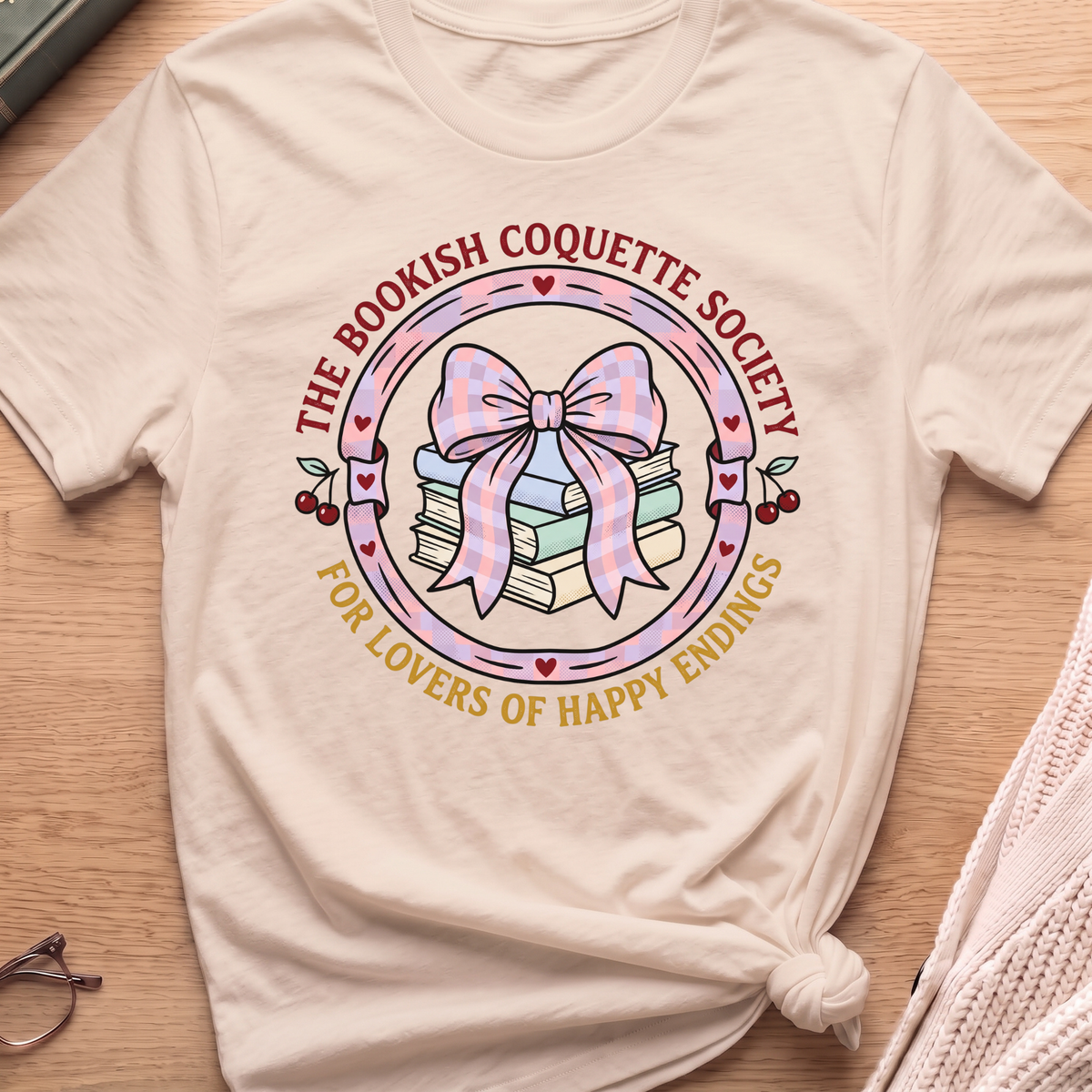 Bookish Coquette T-Shirt