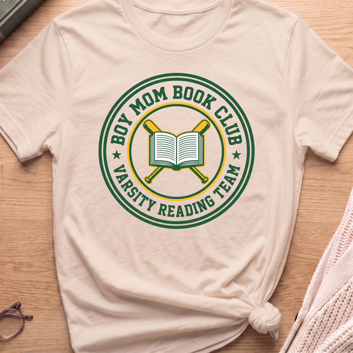 Boy Mom Book Club T-Shirt
