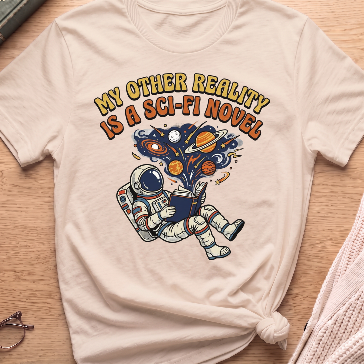Sci-Fi Novel T-Shirt