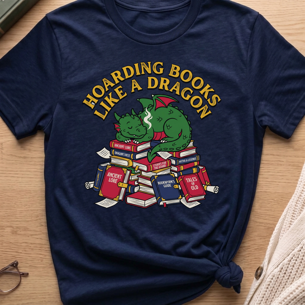 Book Dragon T-Shirt