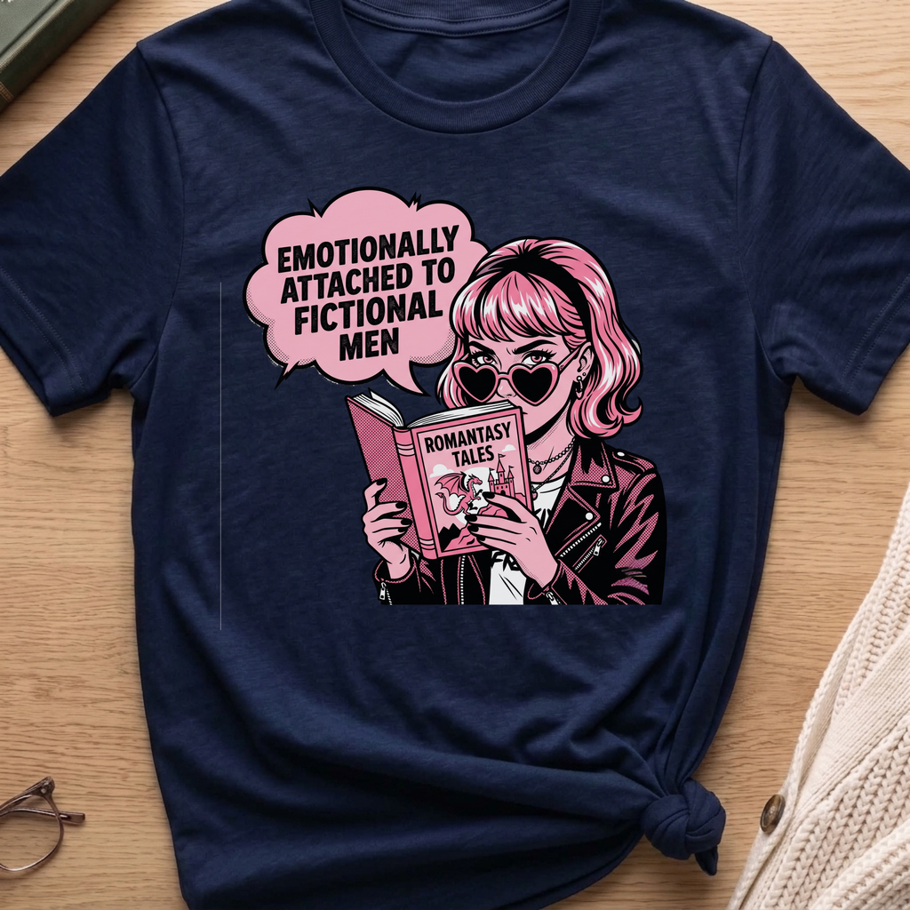 Attached to Fictional Men T-Shirt