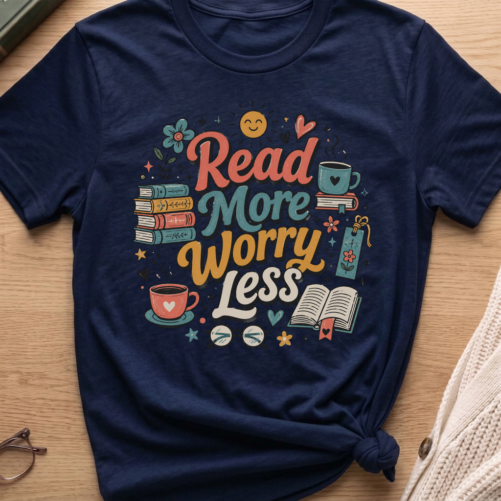 Read More Worry Less T-Shirt
