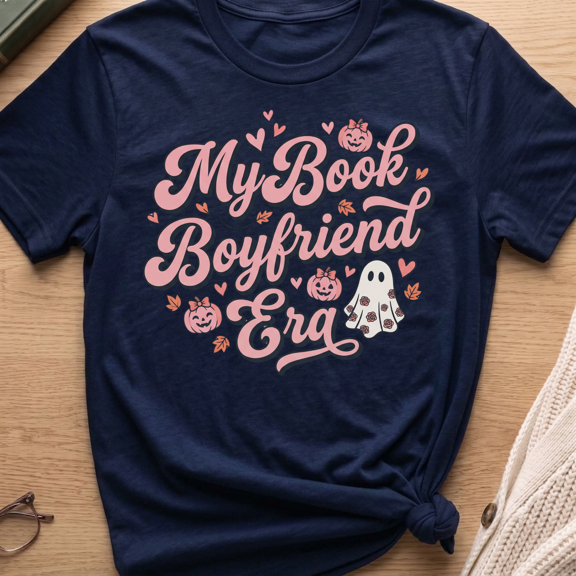 Book Boyfriend Era Halloween T-Shirt