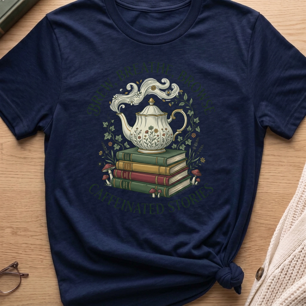 Brew, Breathe, Browse T-Shirt