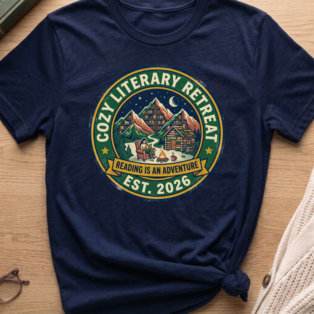 Cozy Literary Retreat T-Shirt