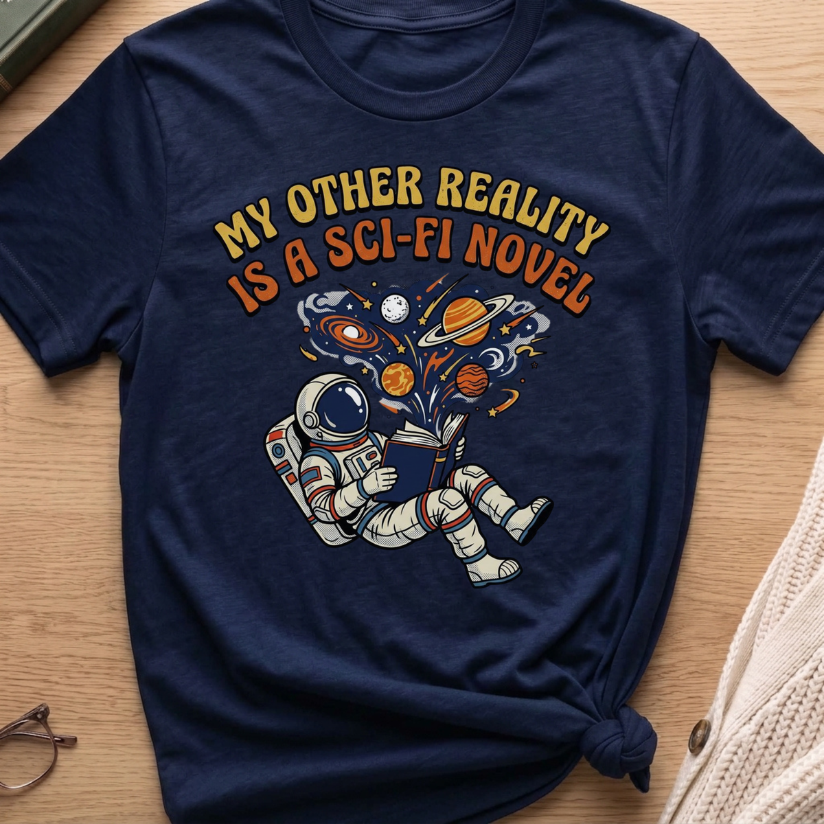 Sci-Fi Novel T-Shirt
