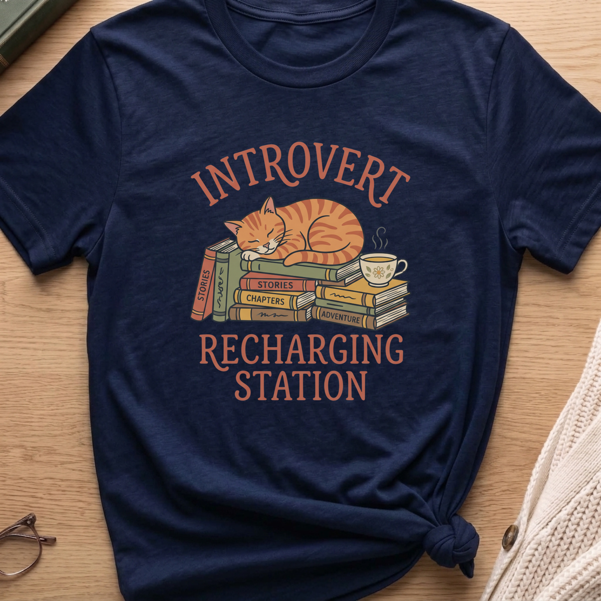Introvert Cat T-Shirt