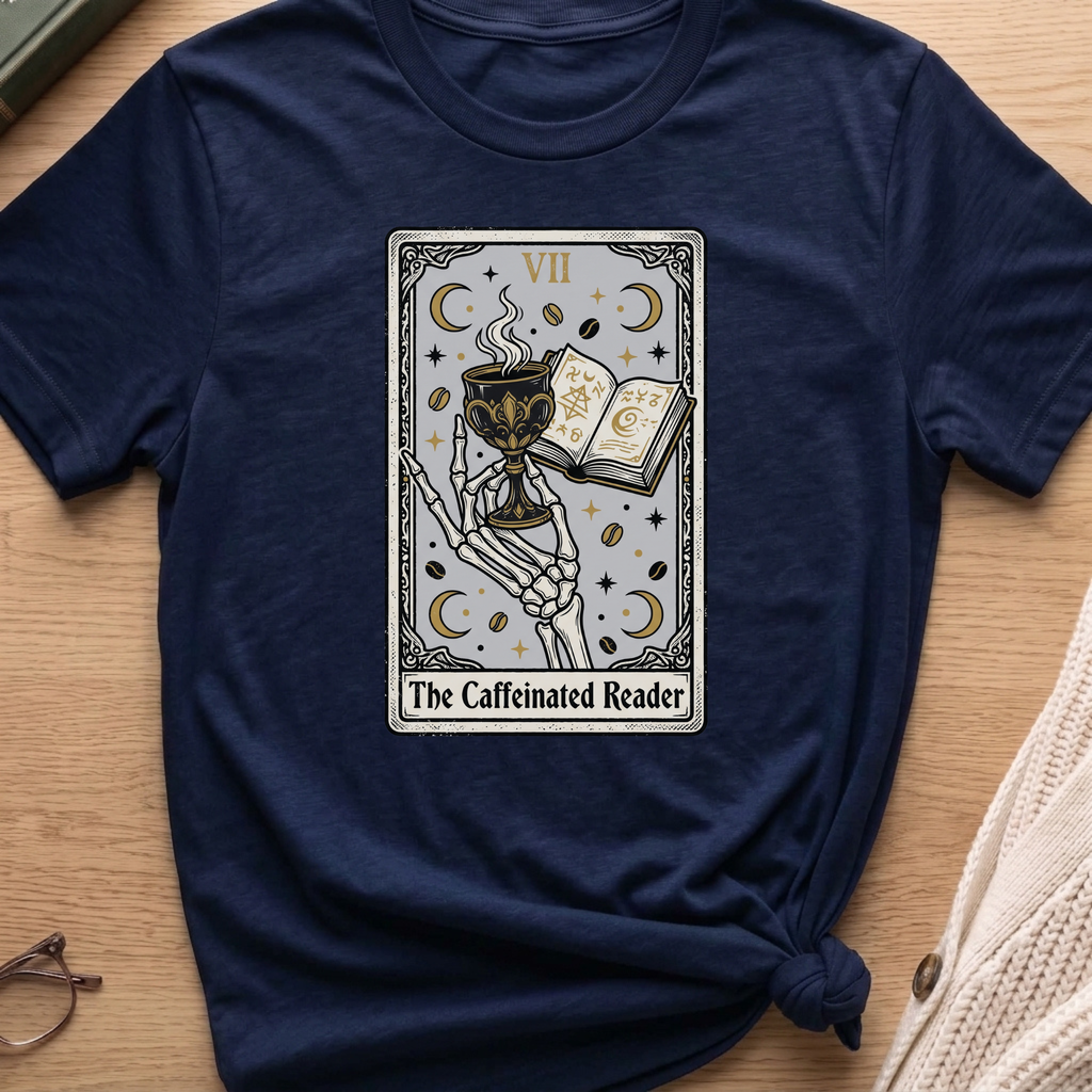 Caffeinated Reader T-Shirt