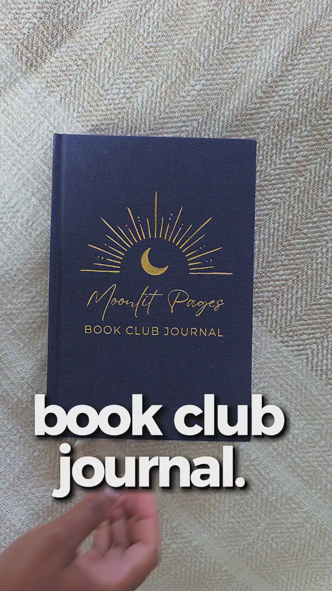 Book Club Journal - Navy Night