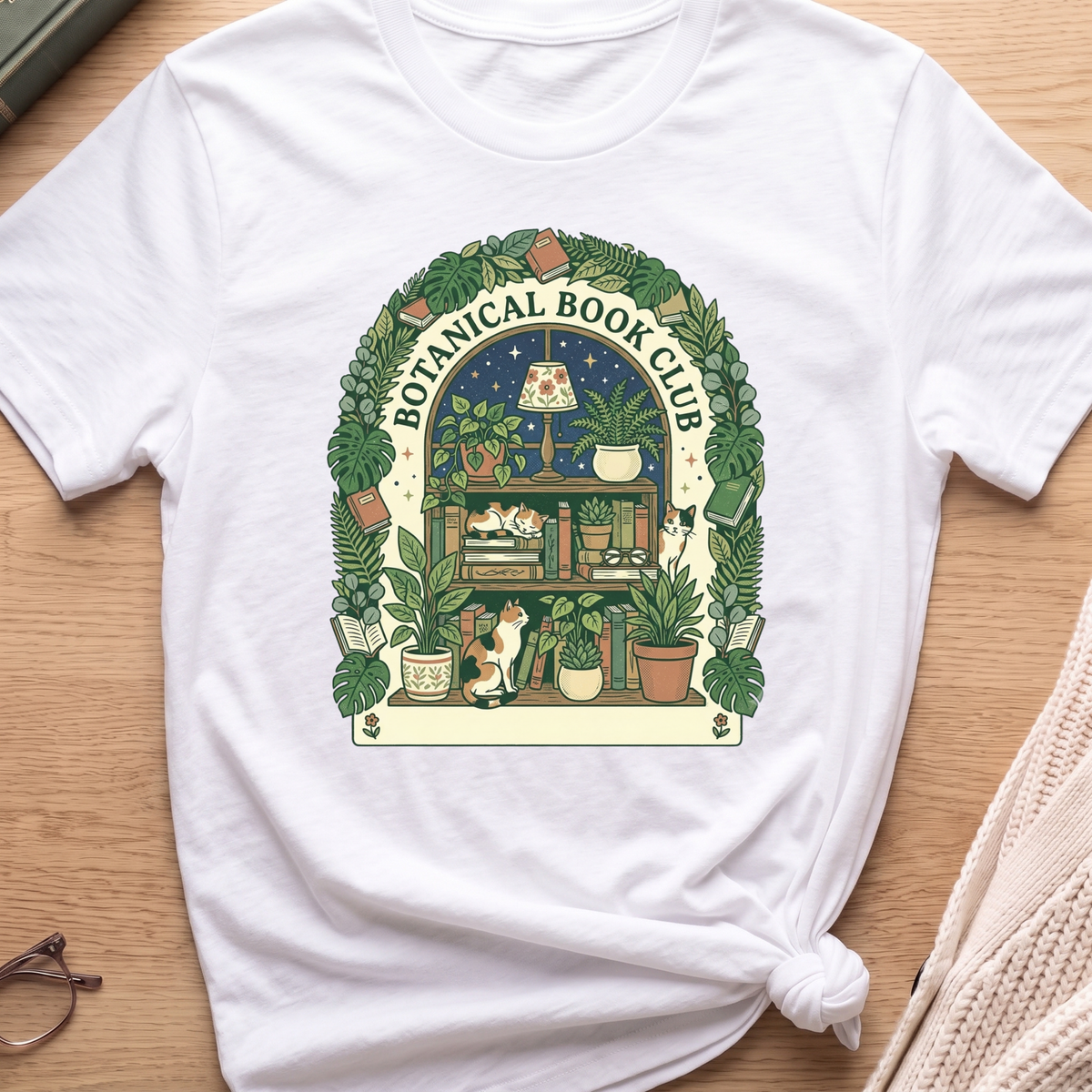Botanical Book Club T-Shirt