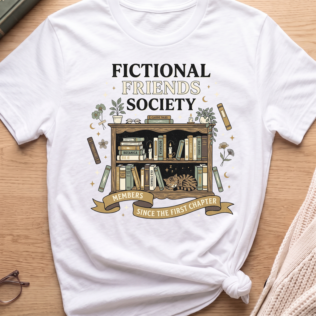 Fictional Friends Society T-Shirt