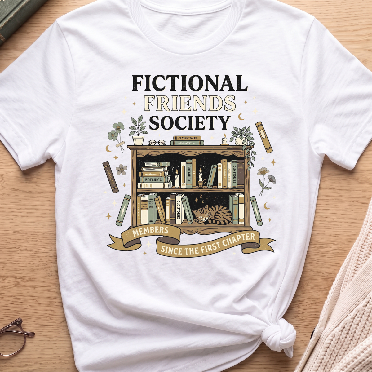 Fictional Friends Society T-Shirt