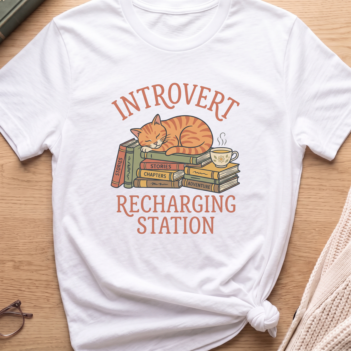 Introvert Cat T-Shirt