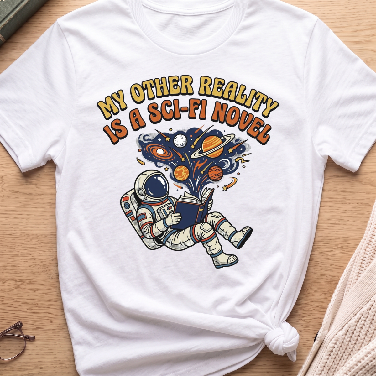 Sci-Fi Novel T-Shirt