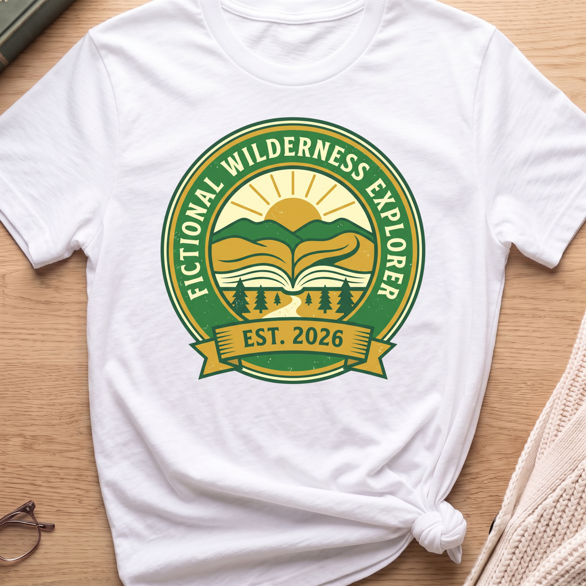 Fictional Wilderness Explorer T-Shirt
