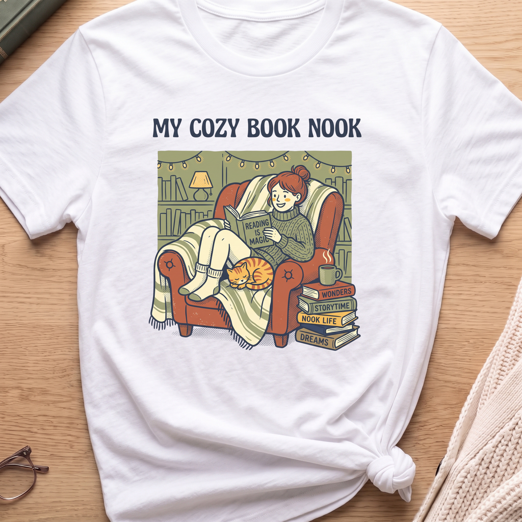 Cozy Book Nook T-Shirt