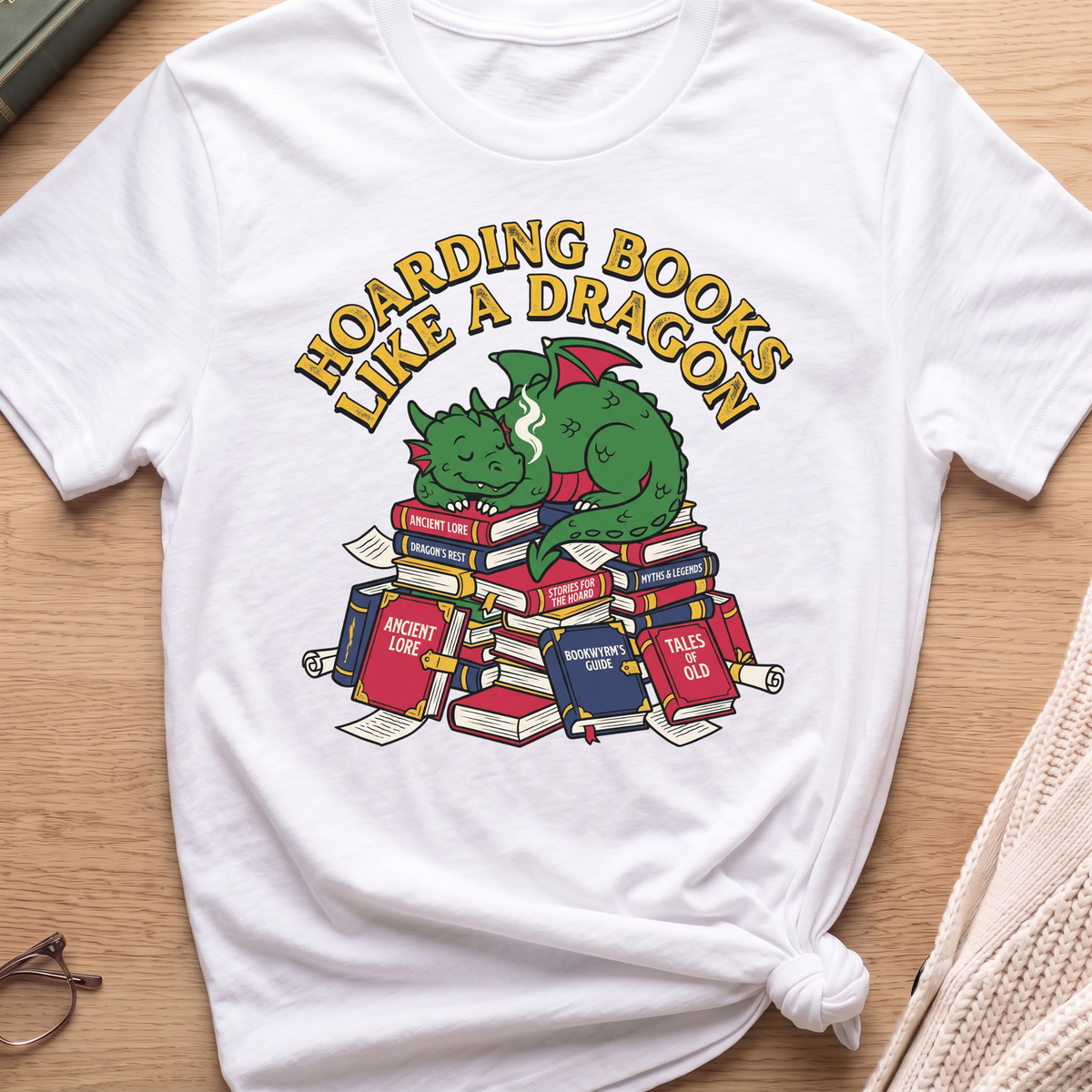 Book Dragon T-Shirt