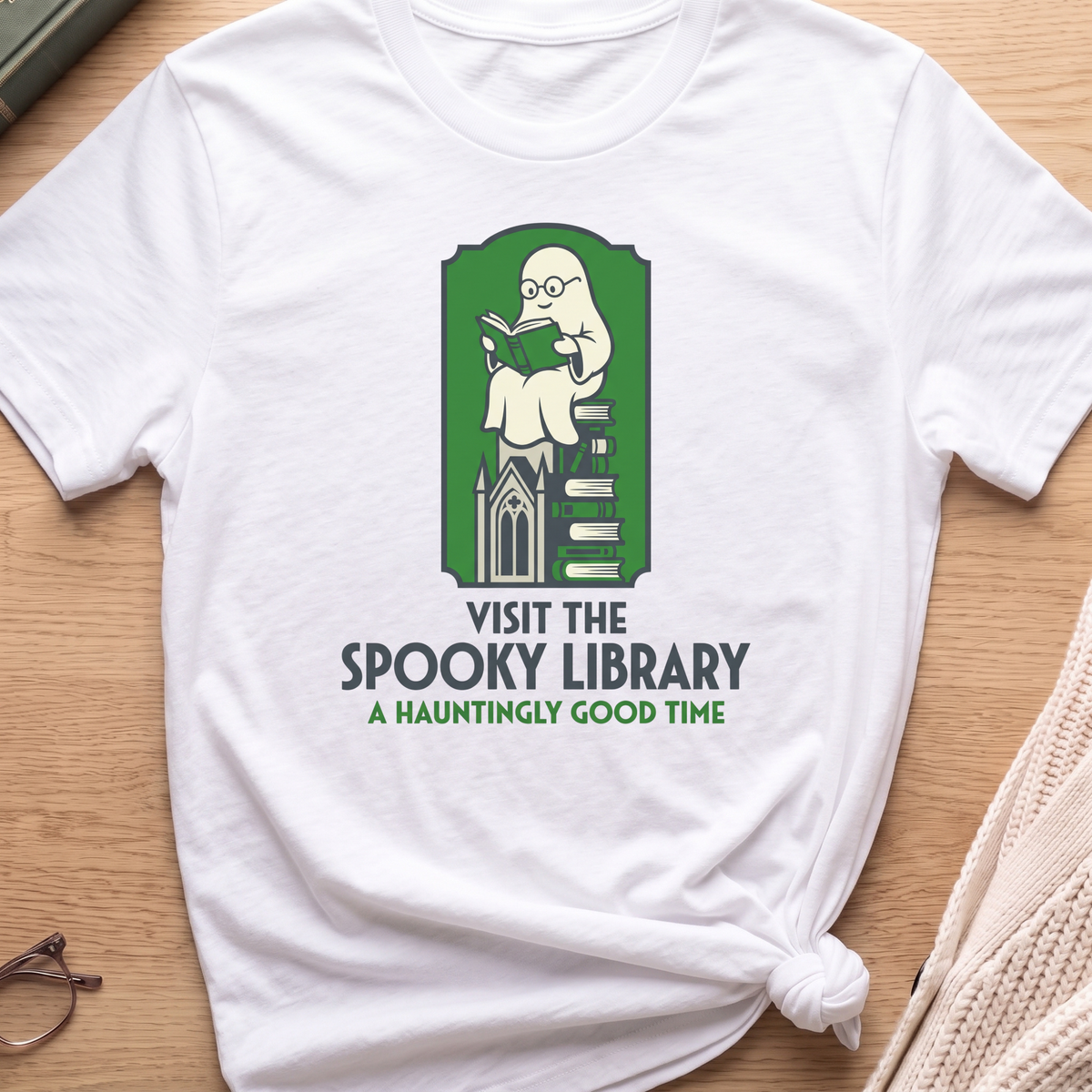 Spooky Library T-Shirt