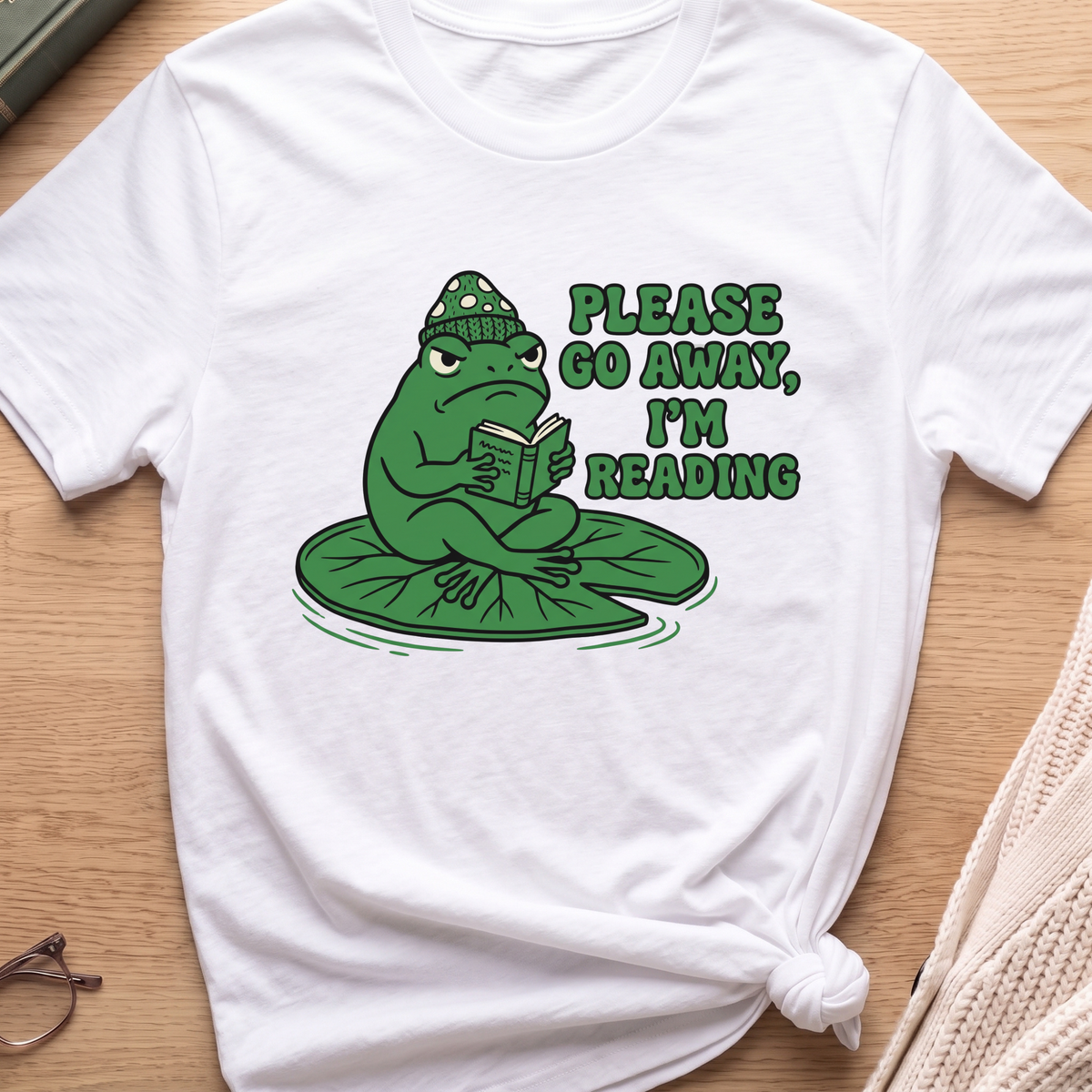 Go Away Frog T-Shirt