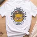 Cozy Introvert Club T-Shirt