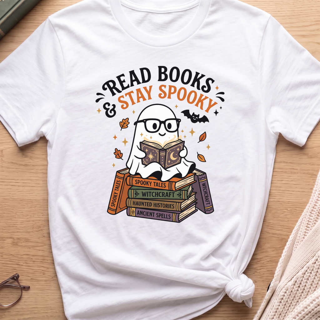 Read Books Stay Spooky T-Shirt