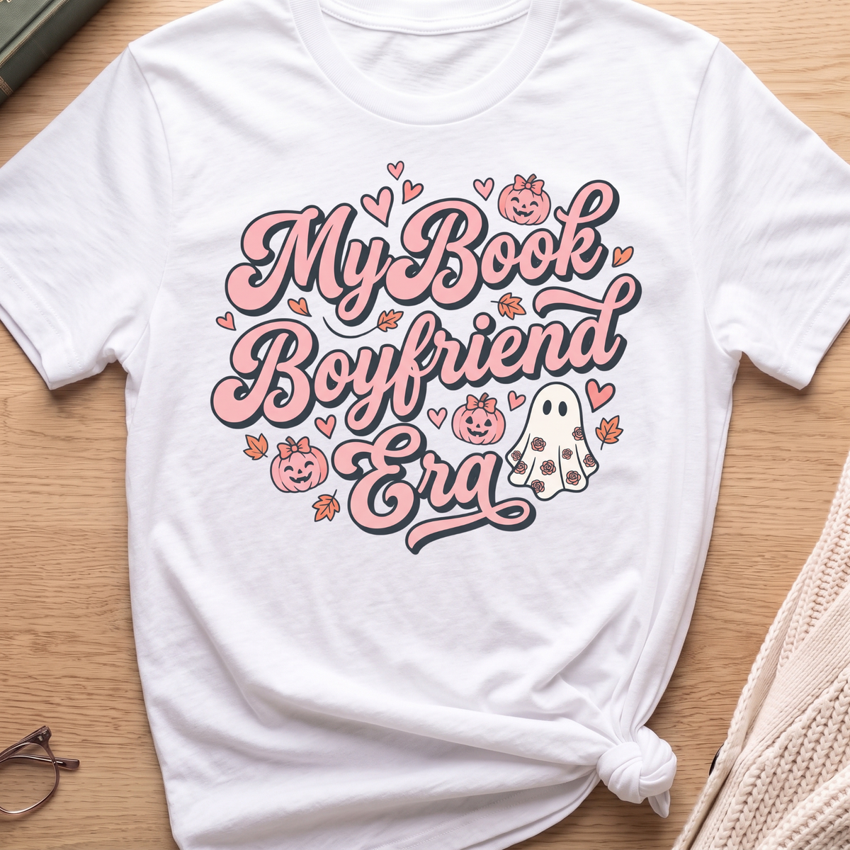 Book Boyfriend Era Halloween T-Shirt