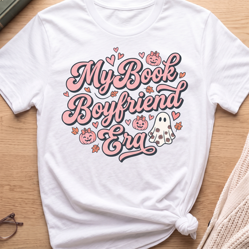 Book Boyfriend Era Halloween T-Shirt
