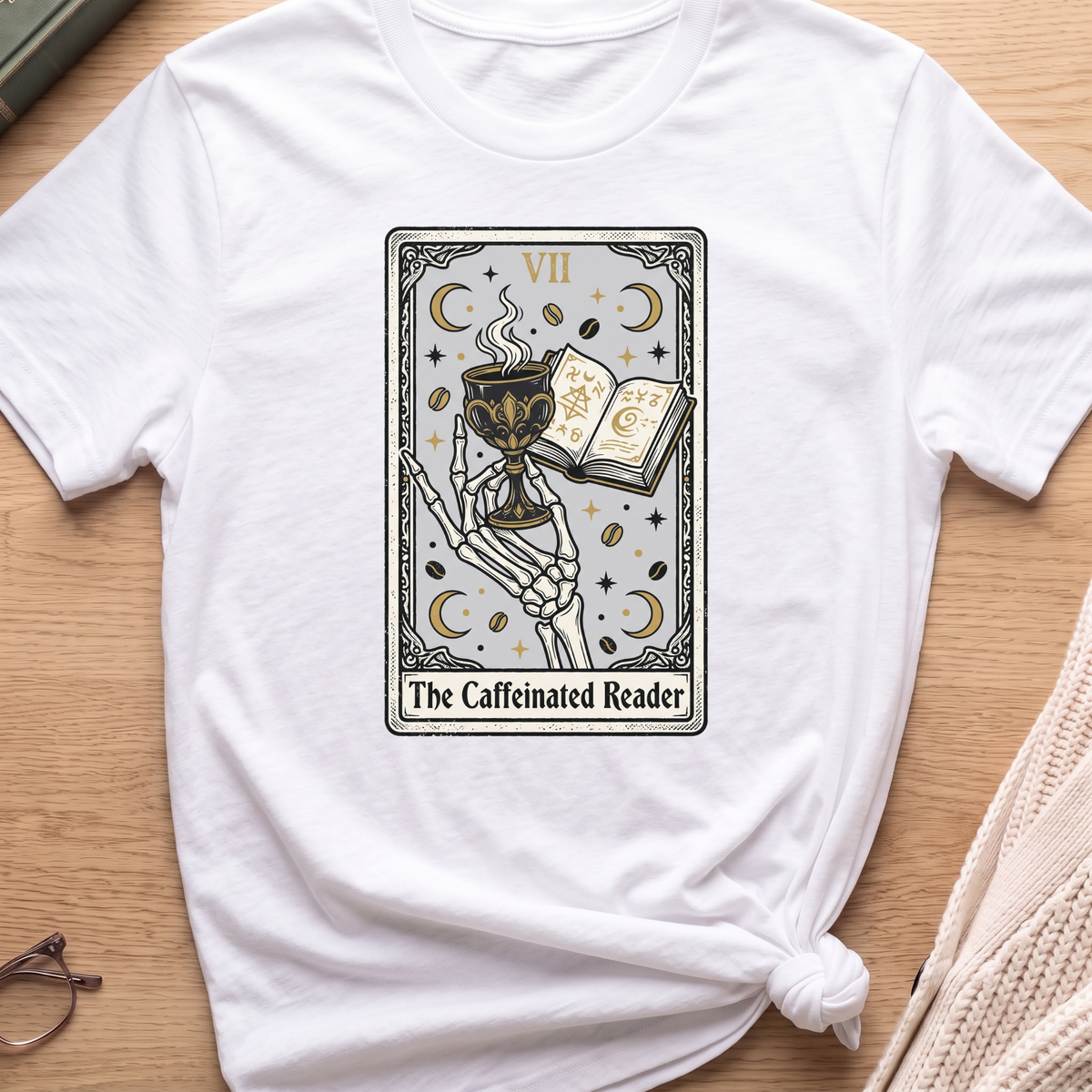 Caffeinated Reader T-Shirt